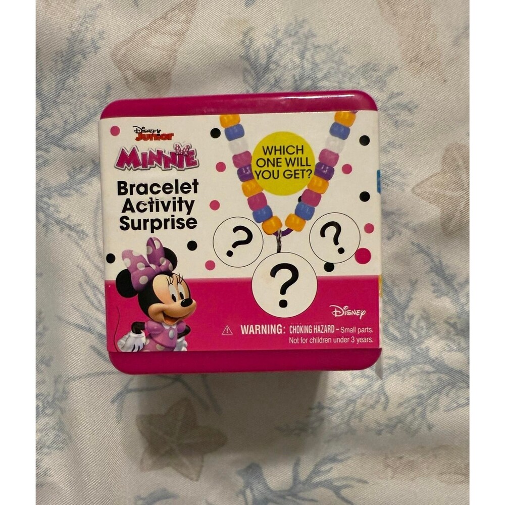 Minnie Mouse Bracelet Activity Surprise Blind Box Craft Kit NEW IN BOX